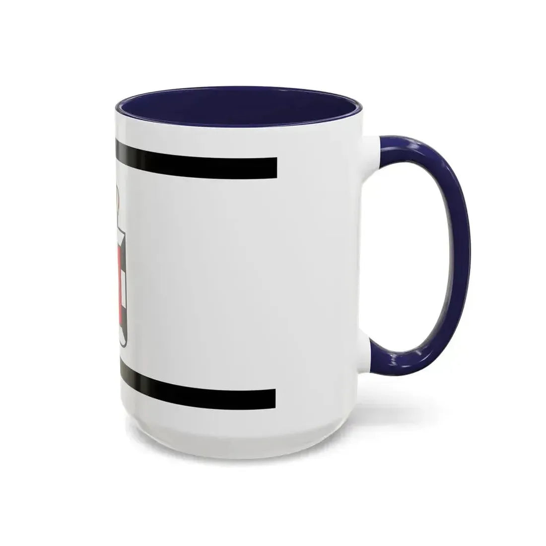 Flag of Herzogtum Lauenburg Germany - Accent Coffee Mug - Go Mug Yourself