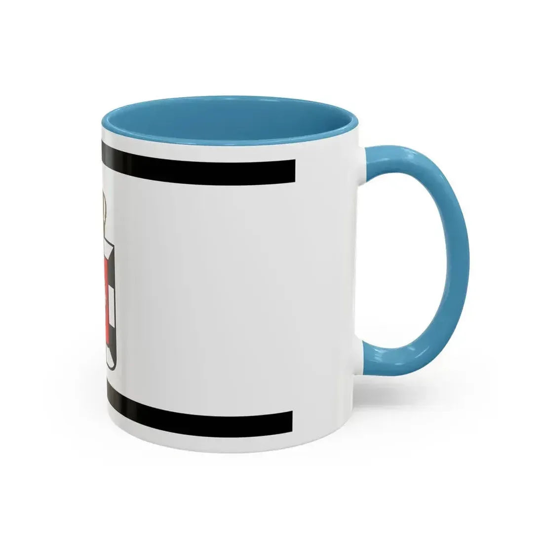 Flag of Herzogtum Lauenburg Germany - Accent Coffee Mug - Go Mug Yourself