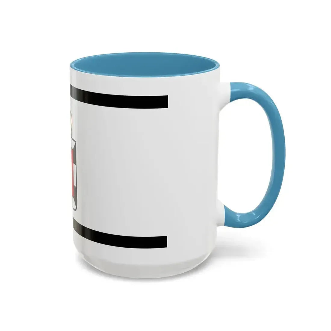 Flag of Herzogtum Lauenburg Germany - Accent Coffee Mug - Go Mug Yourself