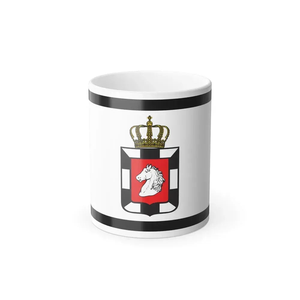 Flag of Herzogtum Lauenburg Germany - Color Changing Coffee Mug 11oz - Go Mug Yourself