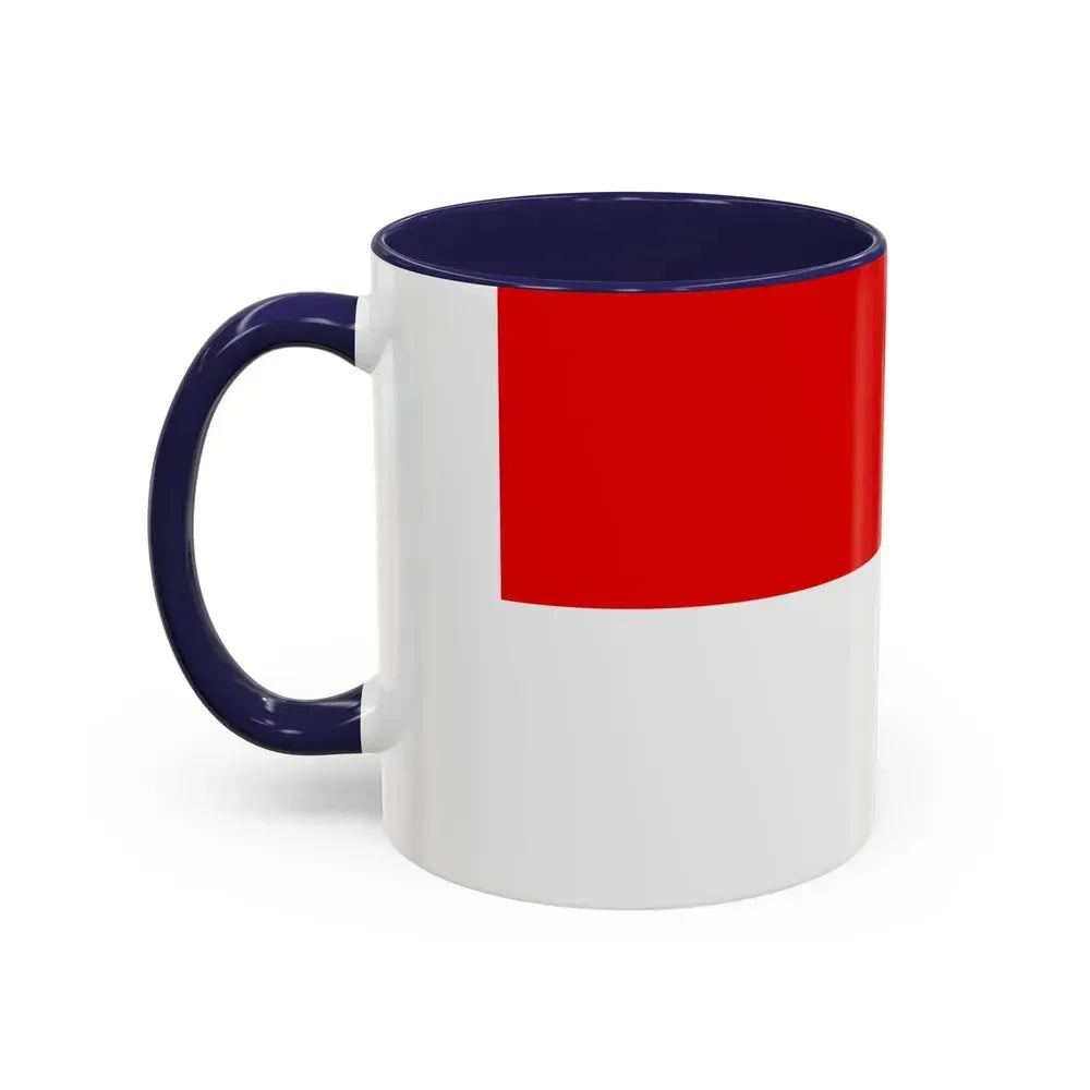 Flag of Hesse Germany - Accent Coffee Mug - Go Mug Yourself