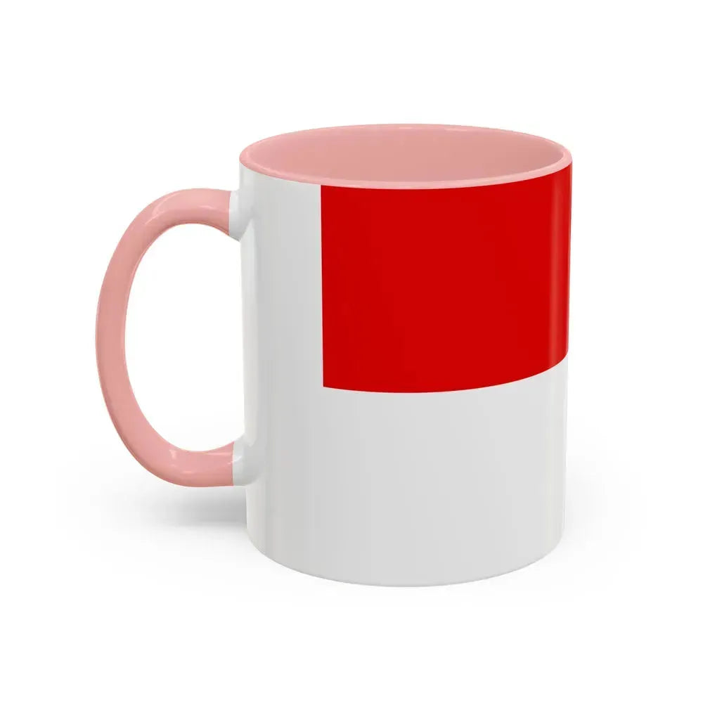 Flag of Hesse Germany - Accent Coffee Mug - Go Mug Yourself