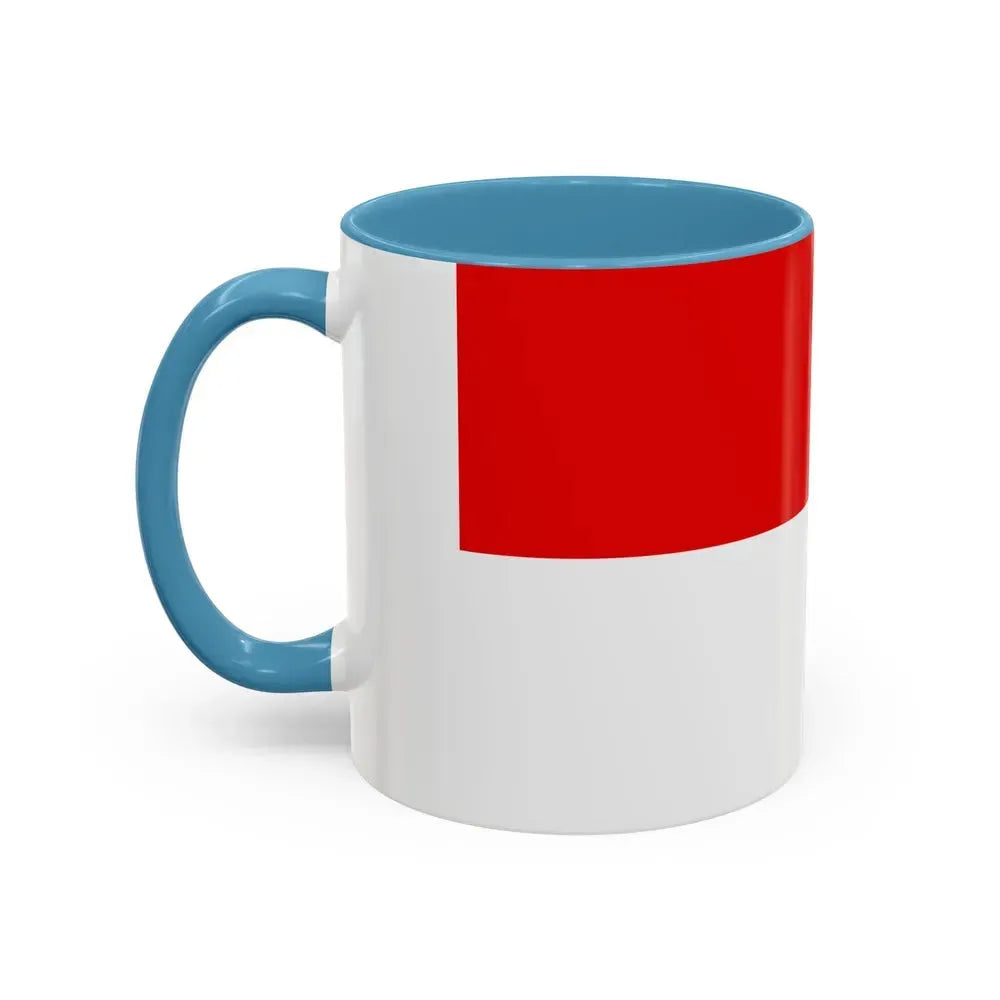 Flag of Hesse Germany - Accent Coffee Mug - Go Mug Yourself
