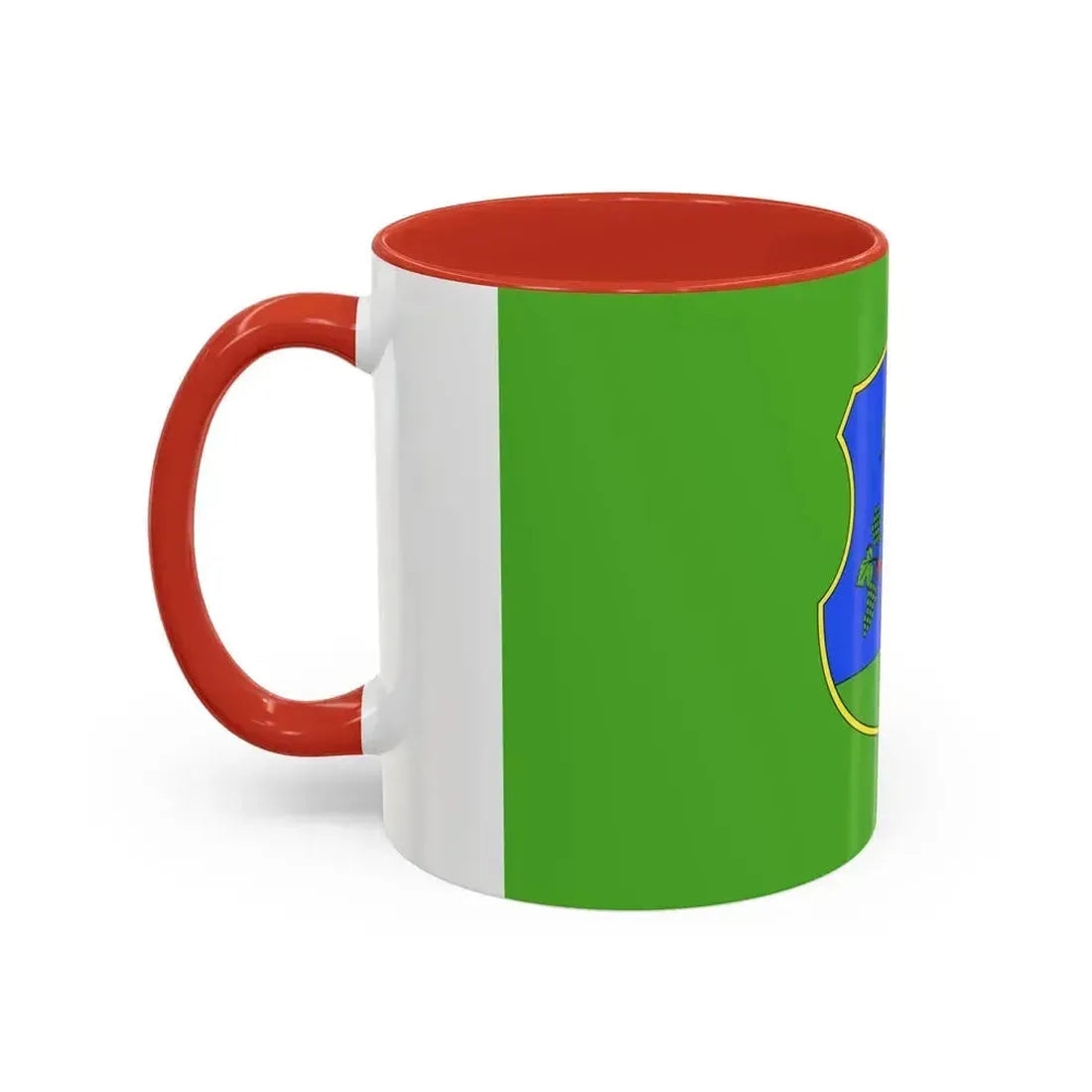 Flag of Heves County Hungary - Accent Coffee Mug - Go Mug Yourself