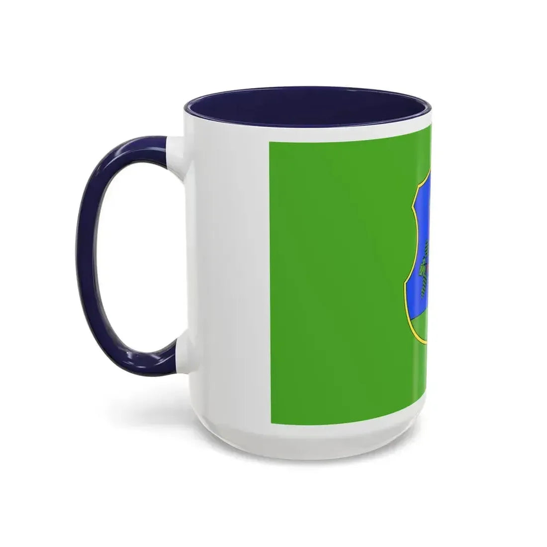 Flag of Heves County Hungary - Accent Coffee Mug - Go Mug Yourself