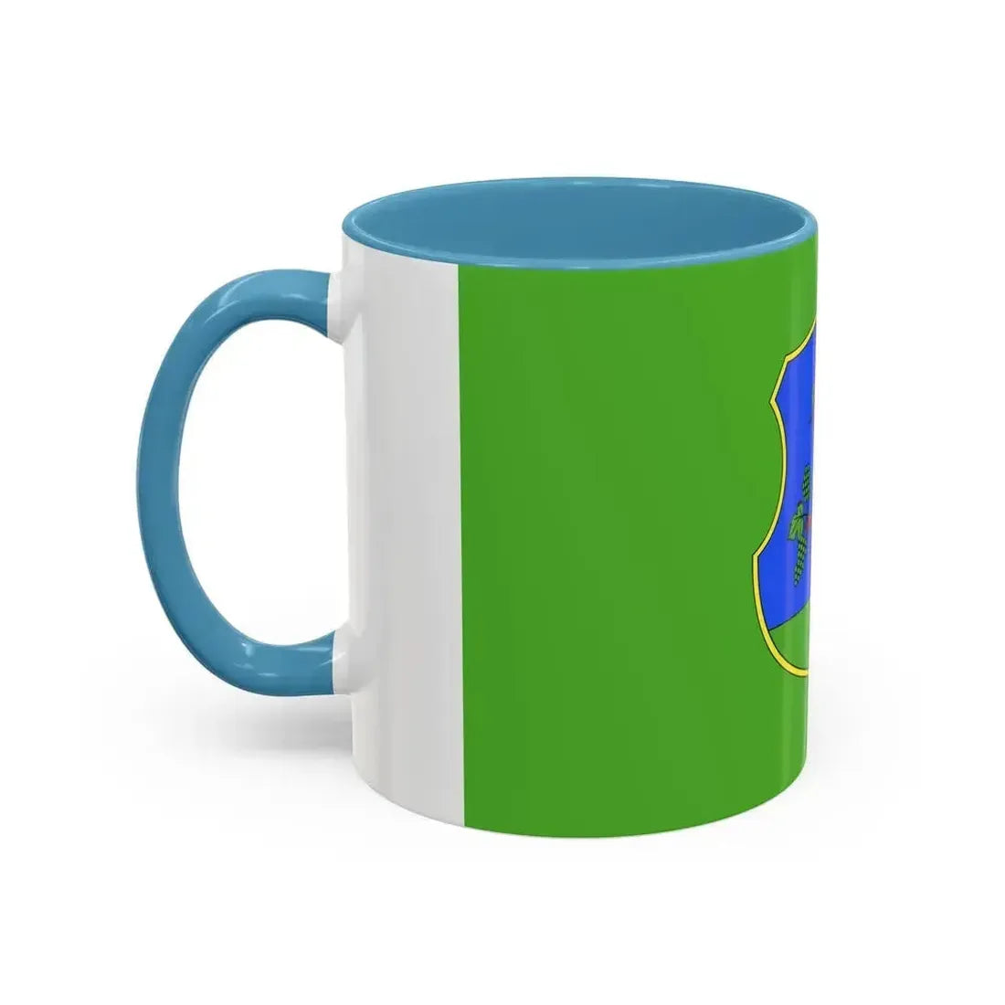 Flag of Heves County Hungary - Accent Coffee Mug - Go Mug Yourself