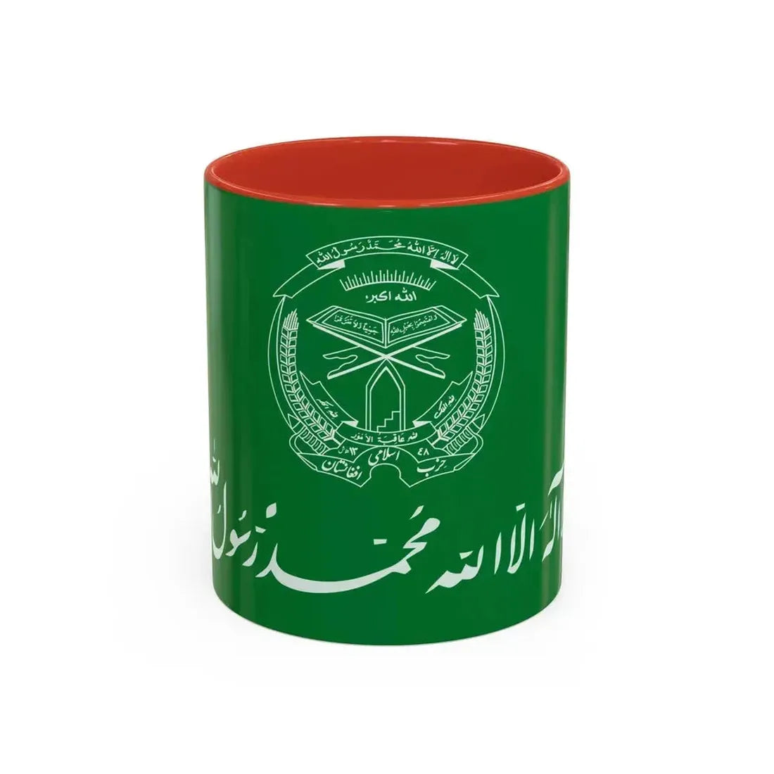 Flag of Hezbi Islami Gulbuddin - Accent Coffee Mug 11oz Red - Go Mug Yourself