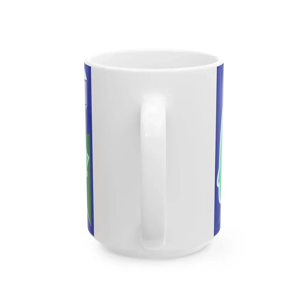 Flag of Hiawatha Iowa (United States) White Coffee Mug - Go Mug Yourself