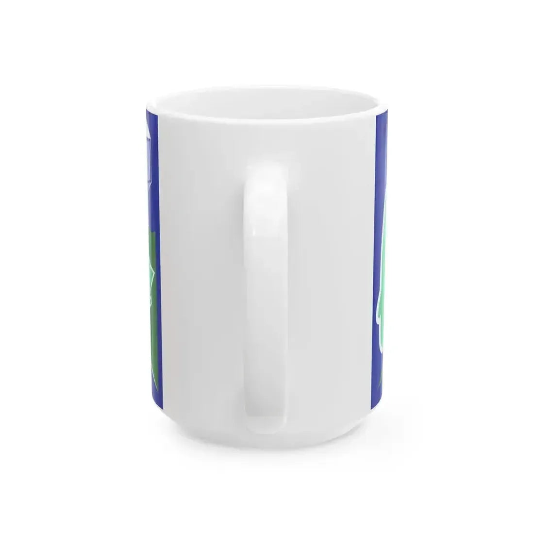 Flag of Hiawatha Iowa (United States) White Coffee Mug - Go Mug Yourself