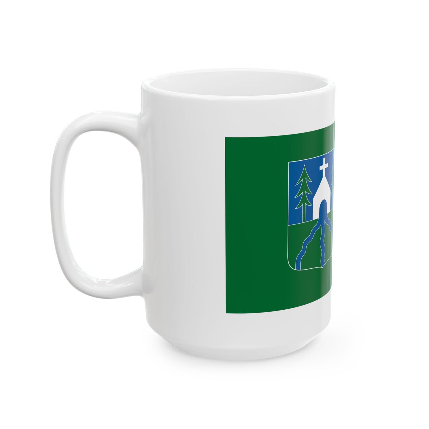 Flag of Hidegkut (Hungary) White Coffee Mug-Go Mug Yourself