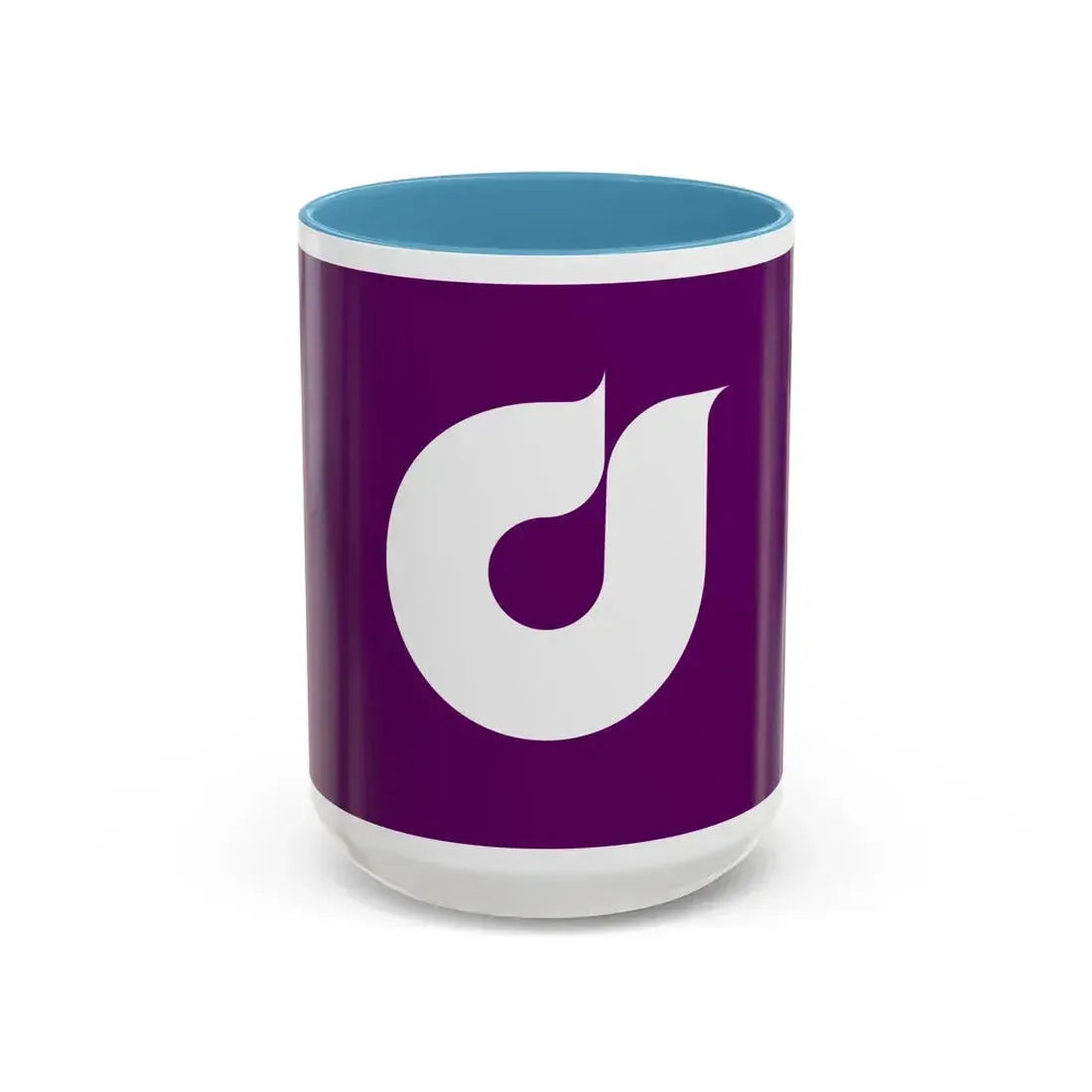 Flag of Higashikurume Tokyo Japan - Accent Coffee Mug 15oz Light Blue - Go Mug Yourself