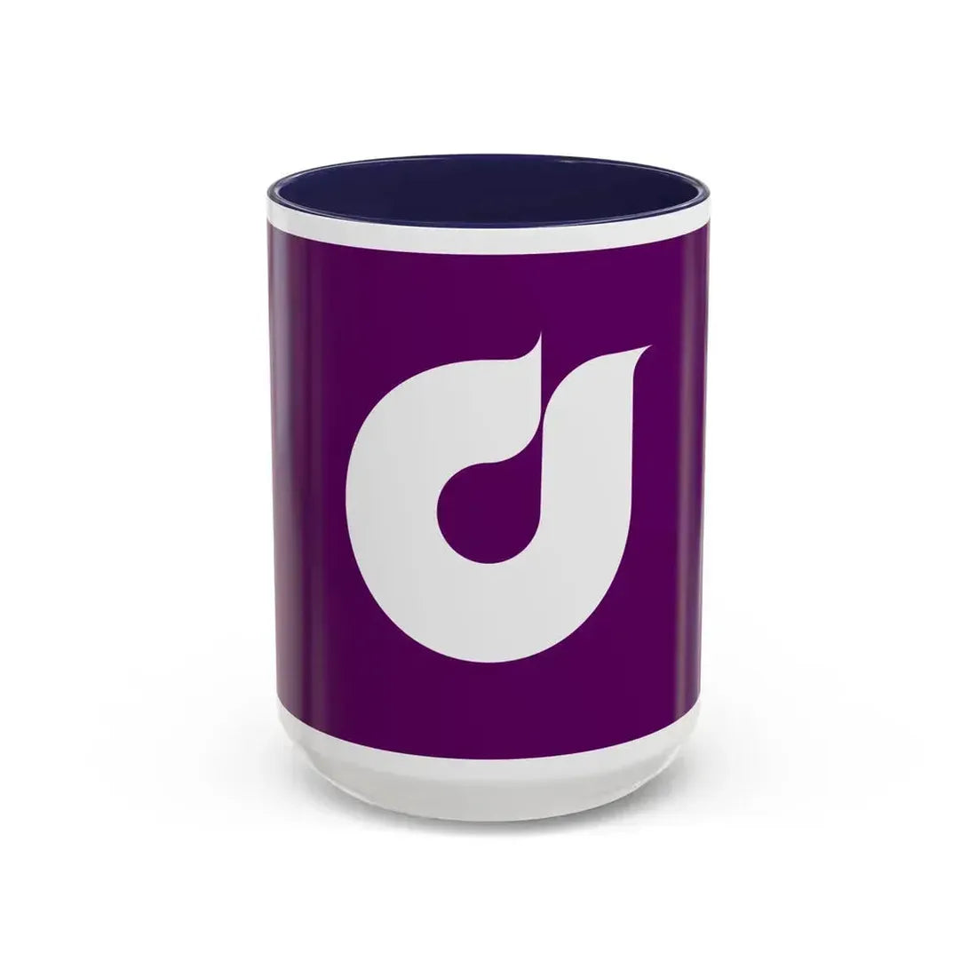 Flag of Higashikurume Tokyo Japan - Accent Coffee Mug 15oz Navy - Go Mug Yourself