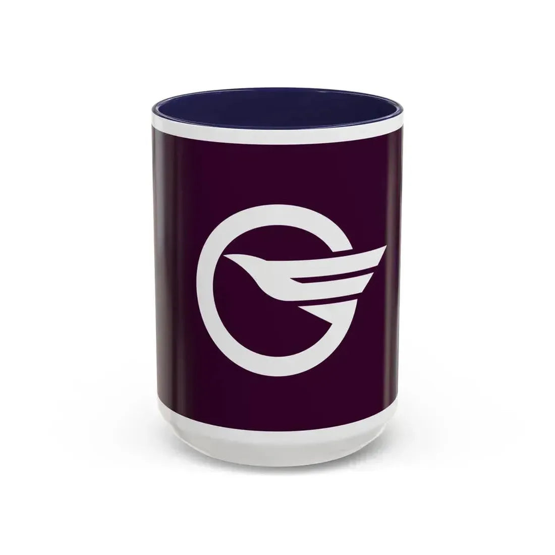 Flag of Higashimurayama Tokyo Japan - Accent Coffee Mug 15oz Navy - Go Mug Yourself