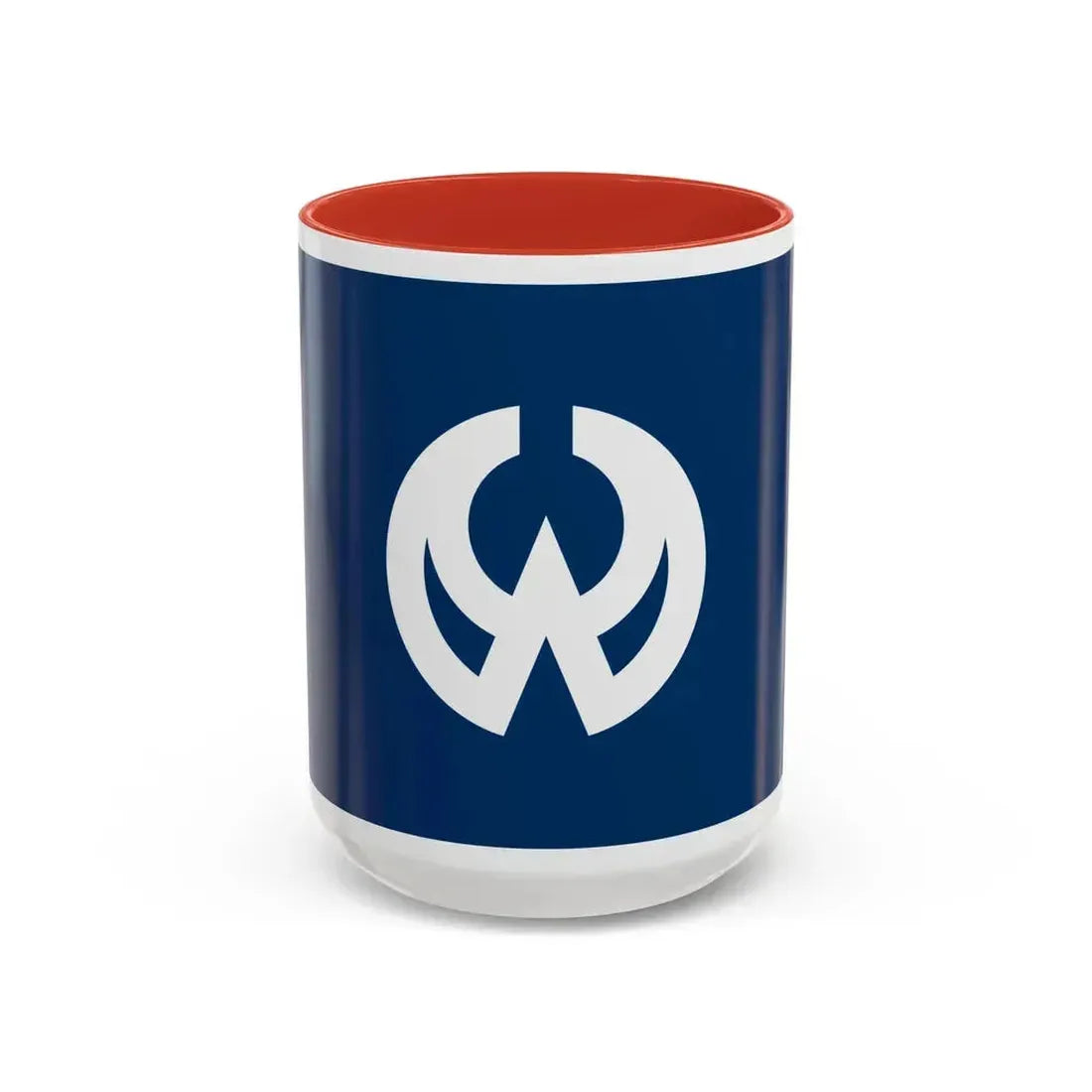 Flag of Higashiyamato Tokyo Japan - Accent Coffee Mug 15oz Red - Go Mug Yourself