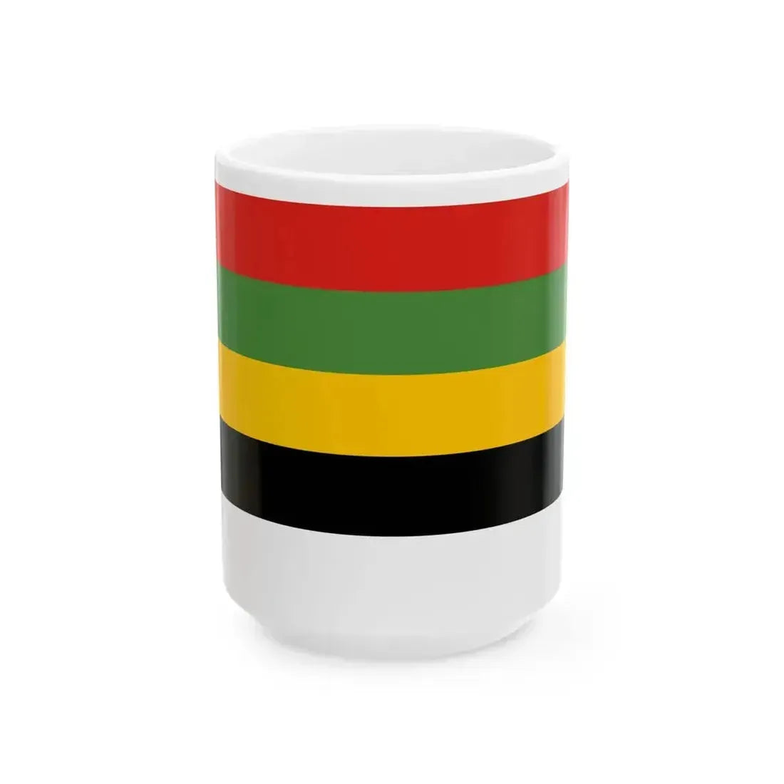 Flag of High-ranking Official of Beiyang Fleet (China) White Coffee Mug 15oz - Go Mug Yourself