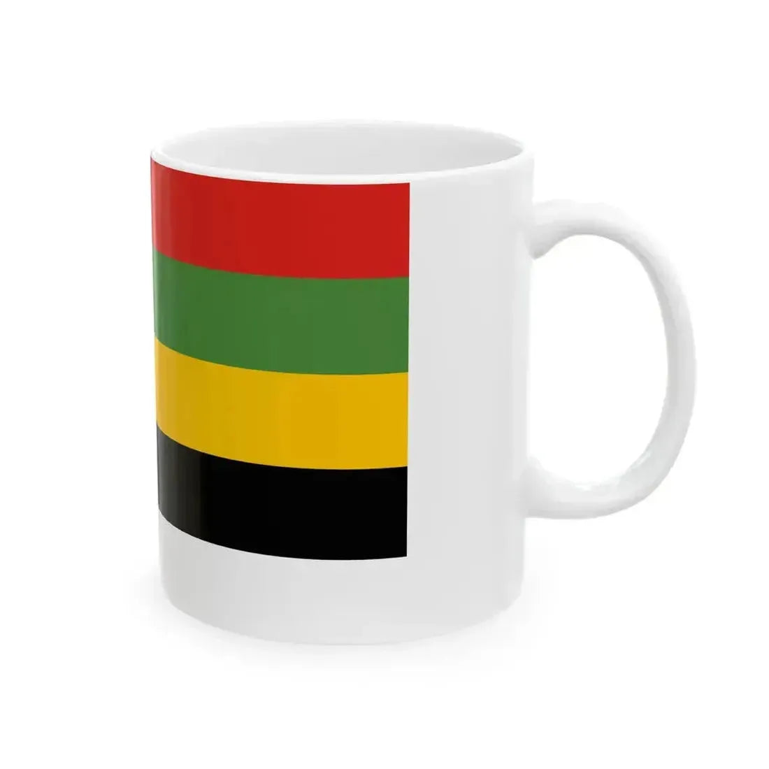 Flag of High-ranking Official of Beiyang Fleet (China) White Coffee Mug - Go Mug Yourself
