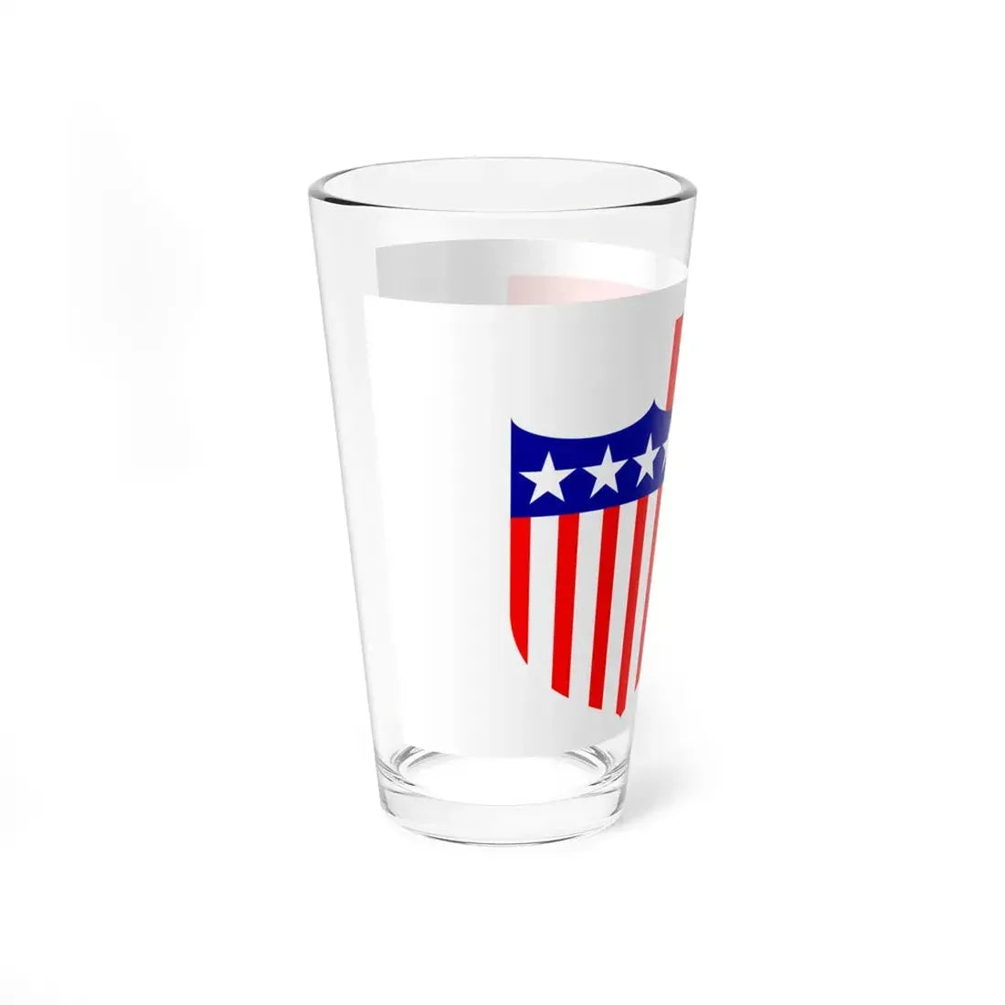 Flag of Highland Illinois (United States) Pint Glass 16oz - Go Mug Yourself
