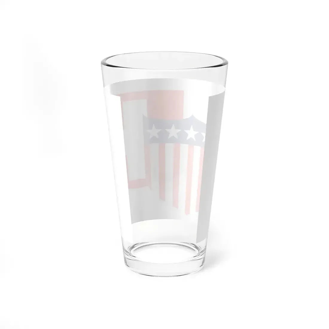 Flag of Highland Illinois (United States) Pint Glass 16oz - Go Mug Yourself