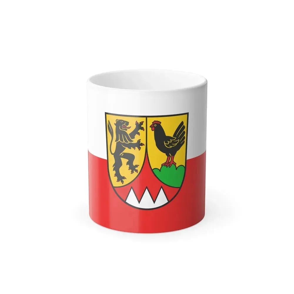 Flag of Hildburghausen Germany - Color Changing Coffee Mug 11oz - Go Mug Yourself
