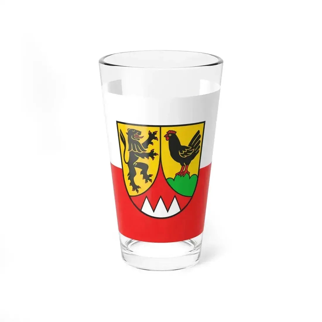 Flag of Hildburghausen Germany - Pint Glass 16oz 16oz - Go Mug Yourself