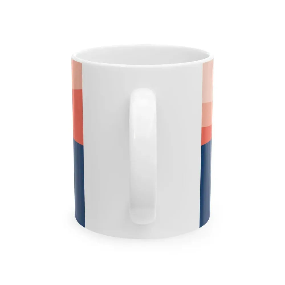 Flag of Hillsborough County Florida (United States) White Coffee Mug - Go Mug Yourself