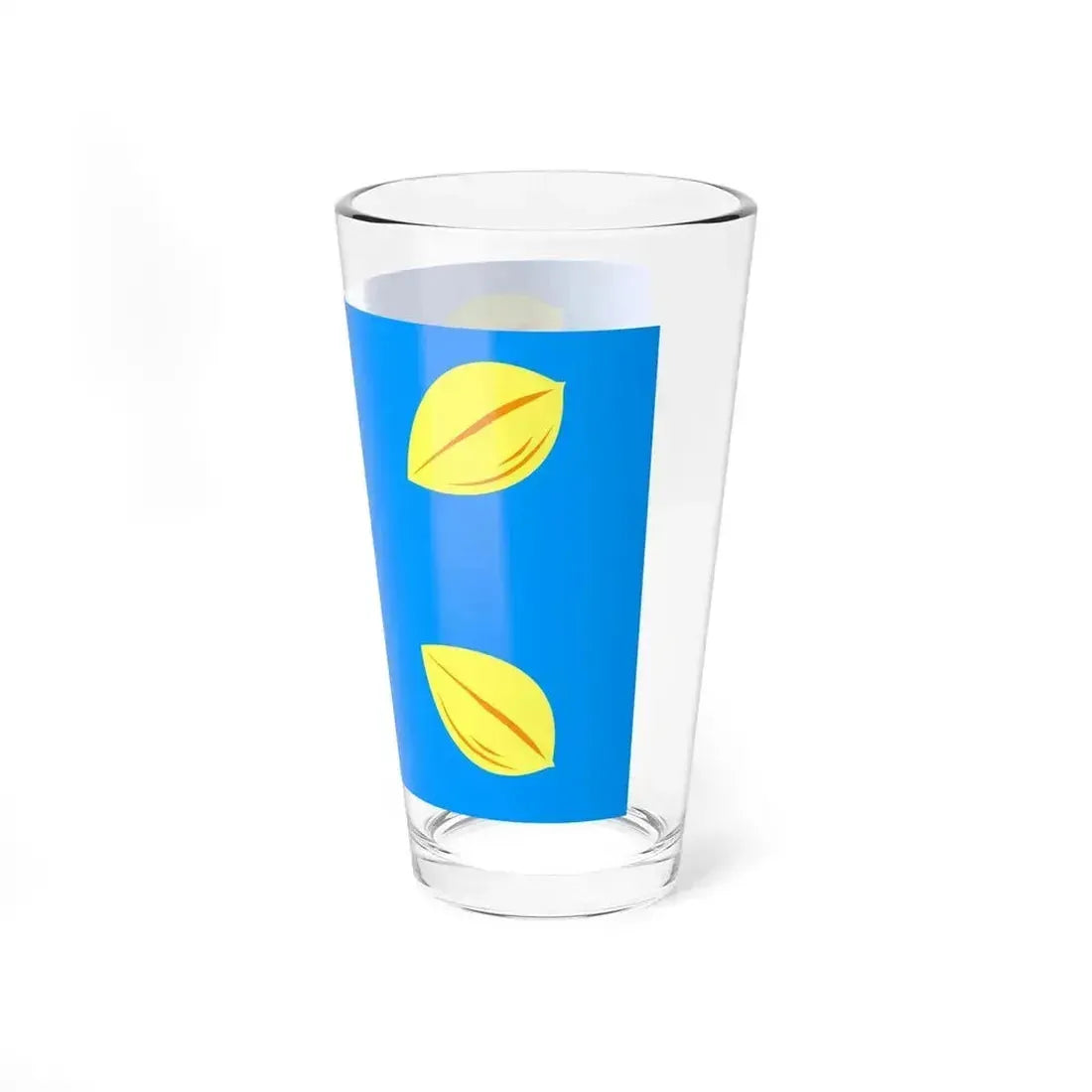 Flag of Hilversum the largest city of the Gooi area Netherlands - Pint Glass 16oz - Go Mug Yourself