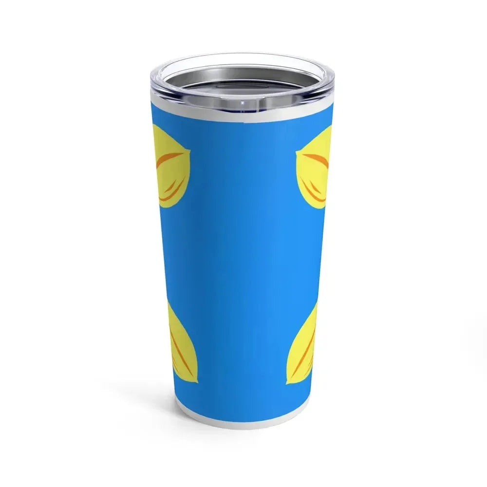 Flag of Hilversum the largest city of the Gooi area Netherlands - Tumbler 20oz - Go Mug Yourself