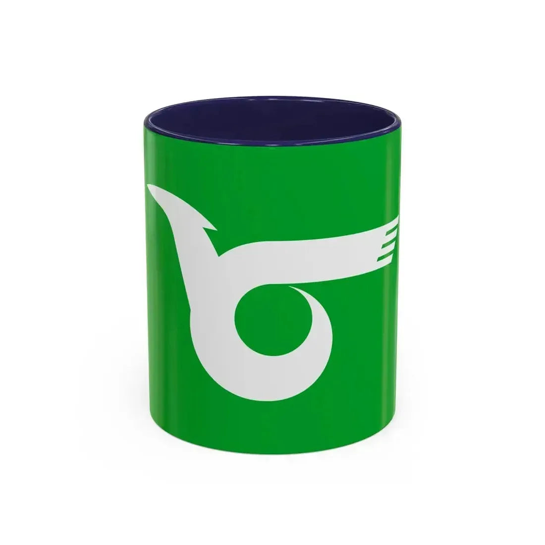 Flag of Himeji Hyogo Japan - Accent Coffee Mug 11oz Navy - Go Mug Yourself
