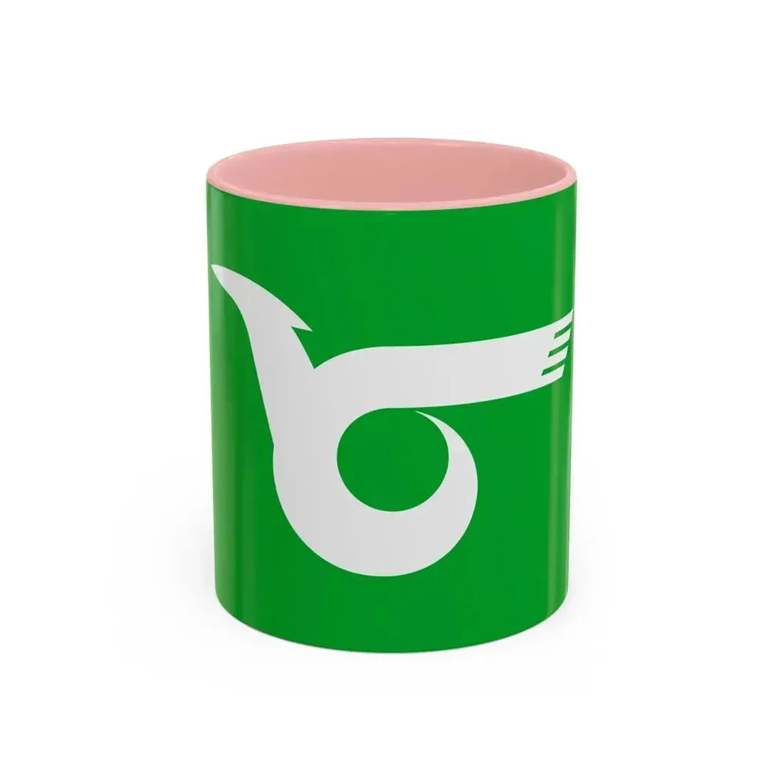 Flag of Himeji Hyogo Japan - Accent Coffee Mug 11oz Pink - Go Mug Yourself
