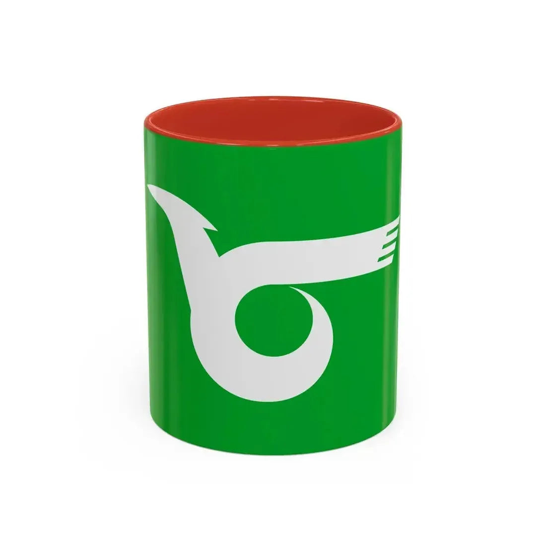 Flag of Himeji Hyogo Japan - Accent Coffee Mug 11oz Red - Go Mug Yourself