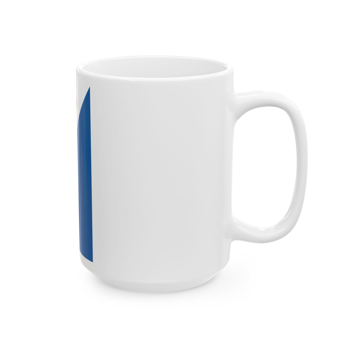 Flag of Himeshaza vertical (Hungary) White Coffee Mug-Go Mug Yourself