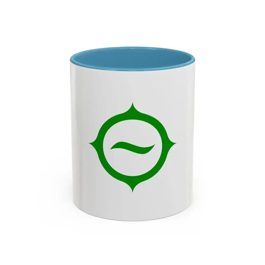 Flag of Hino Tokyo Japan - Accent Coffee Mug 11oz Light Blue - Go Mug Yourself