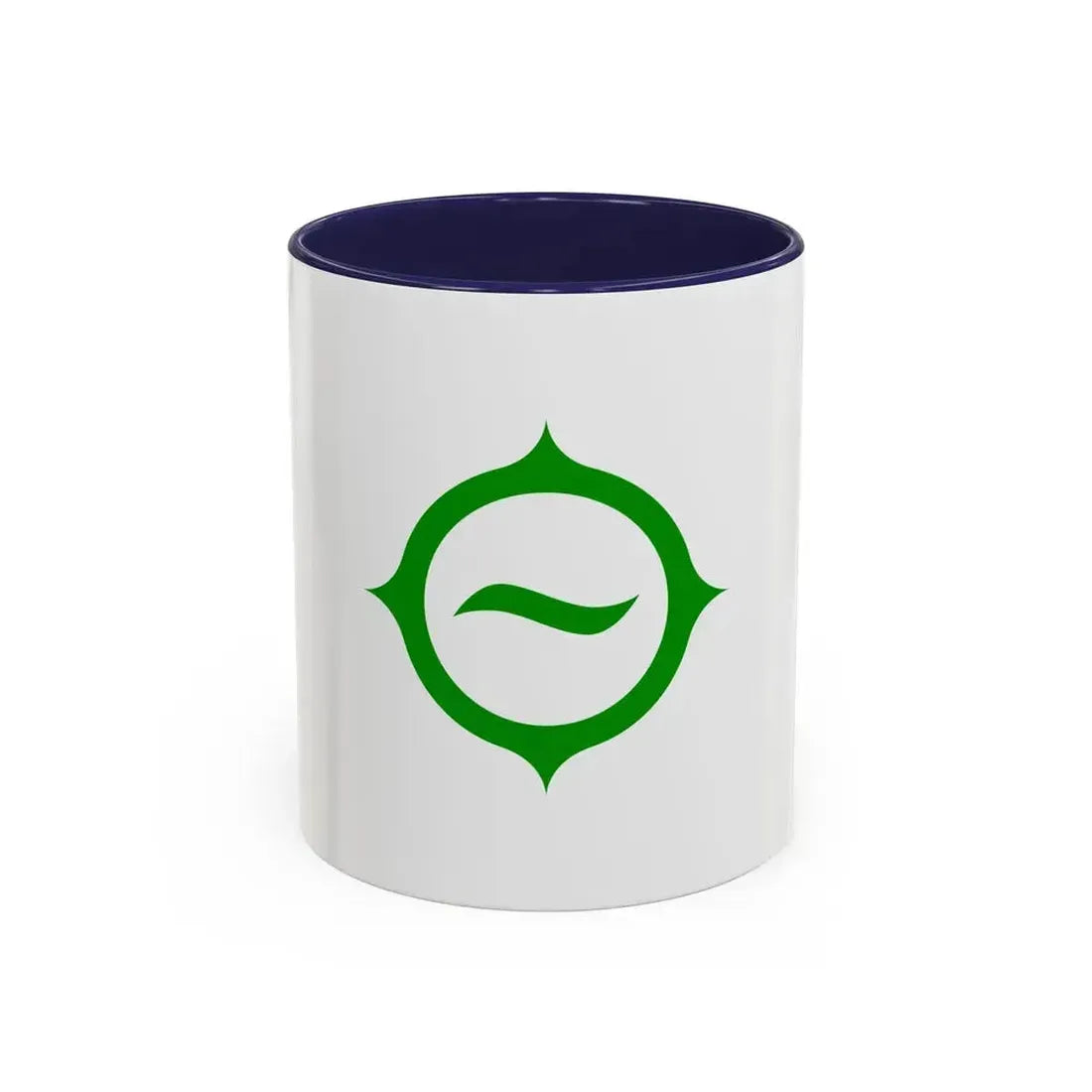 Flag of Hino Tokyo Japan - Accent Coffee Mug 11oz Navy - Go Mug Yourself