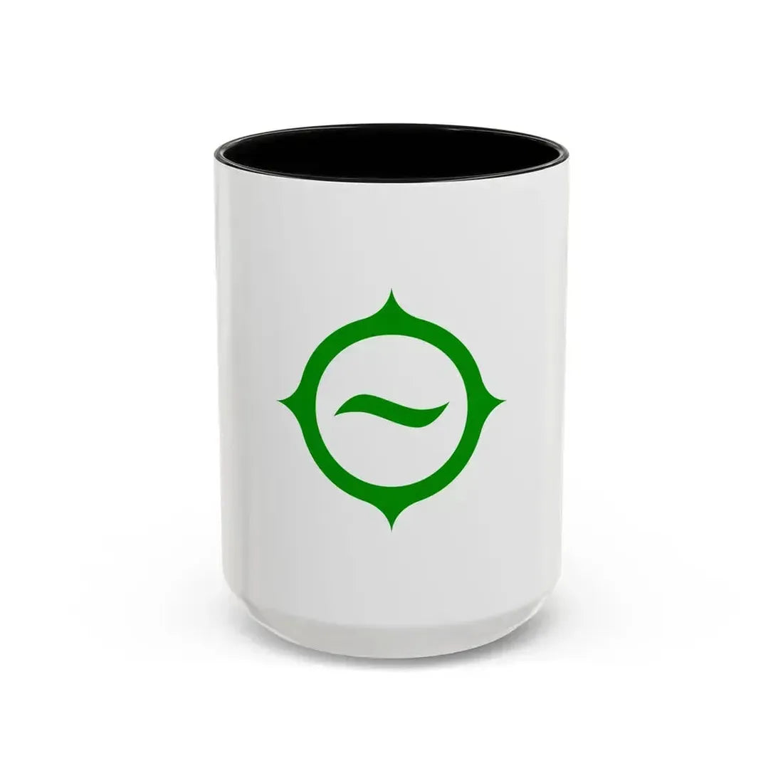 Flag of Hino Tokyo Japan - Accent Coffee Mug 15oz Black - Go Mug Yourself