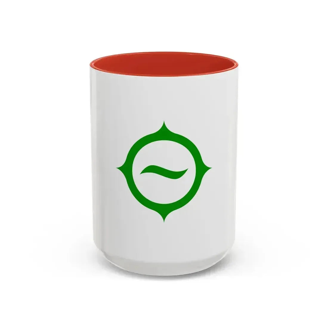 Flag of Hino Tokyo Japan - Accent Coffee Mug 15oz Red - Go Mug Yourself