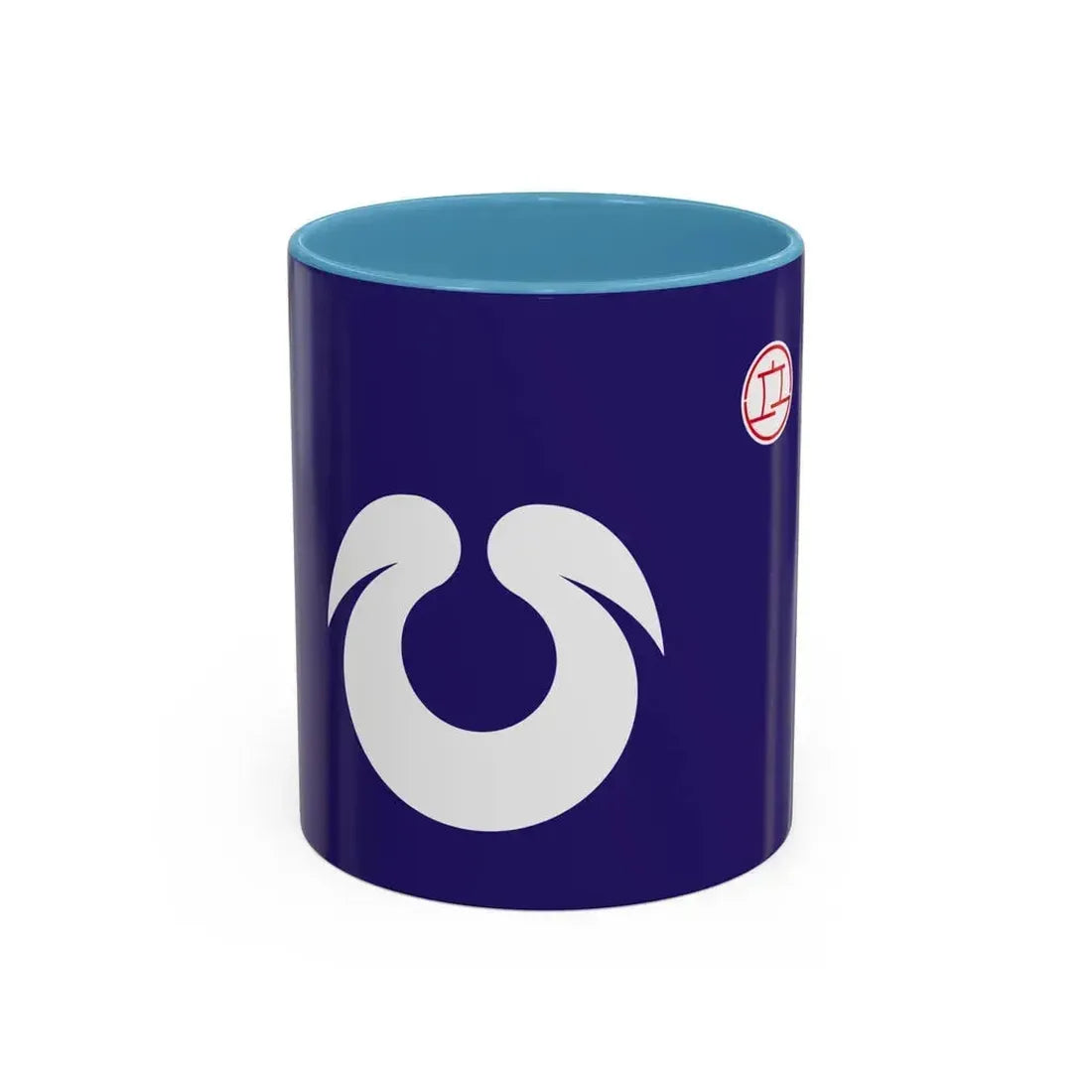 Flag of Hirakata Osaka Japan - Accent Coffee Mug 11oz Light Blue - Go Mug Yourself