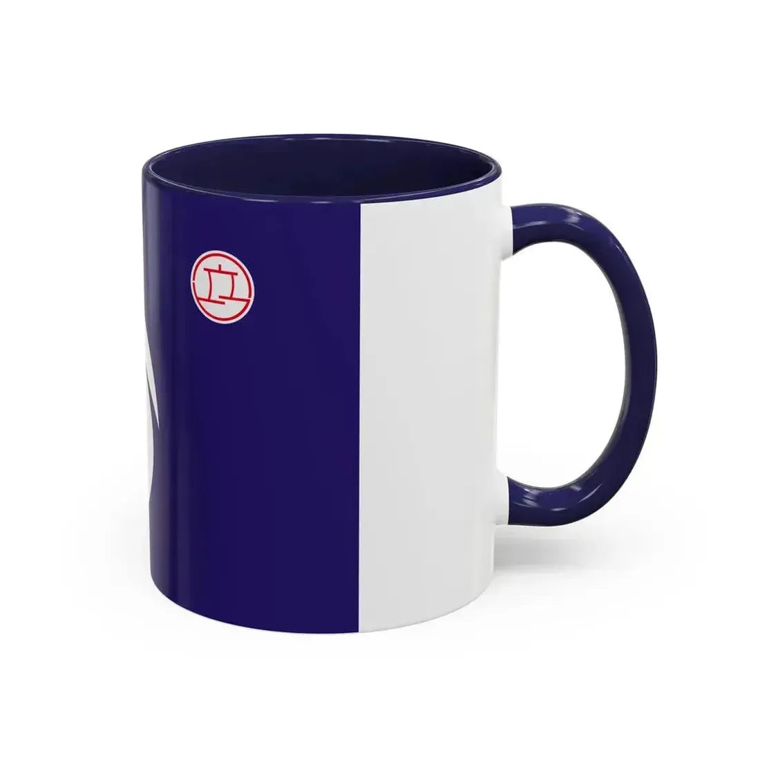 Flag of Hirakata Osaka Japan - Accent Coffee Mug - Go Mug Yourself