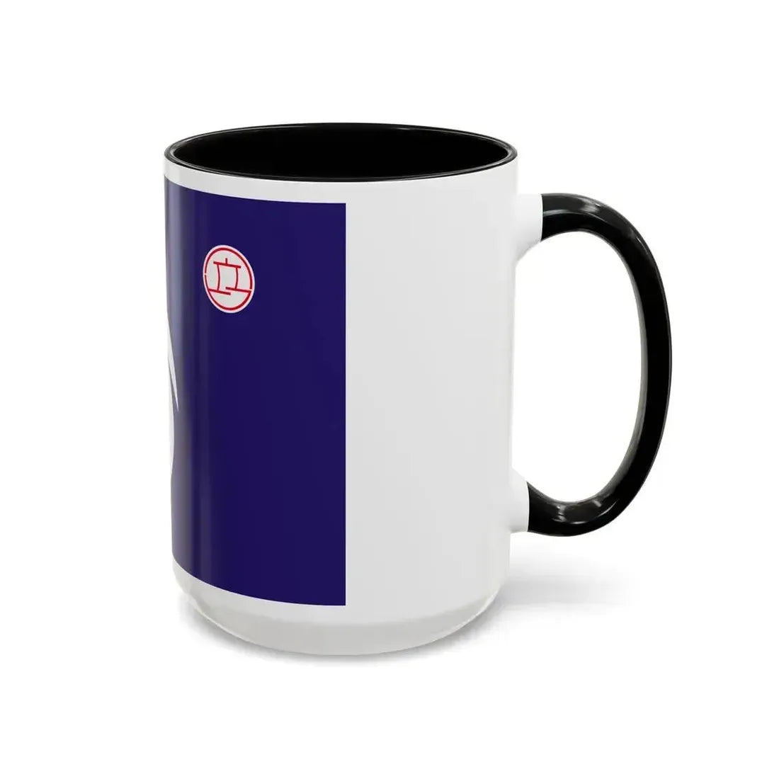 Flag of Hirakata Osaka Japan - Accent Coffee Mug - Go Mug Yourself