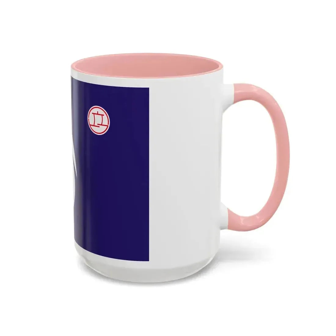 Flag of Hirakata Osaka Japan - Accent Coffee Mug - Go Mug Yourself