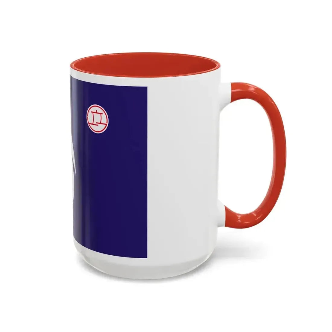 Flag of Hirakata Osaka Japan - Accent Coffee Mug - Go Mug Yourself