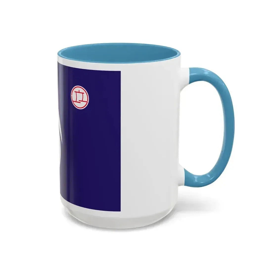 Flag of Hirakata Osaka Japan - Accent Coffee Mug - Go Mug Yourself