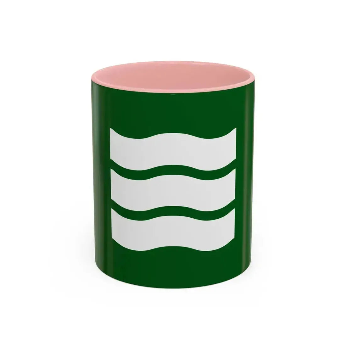 Flag of Hiroshima Hiroshima Japan - Accent Coffee Mug 11oz Pink - Go Mug Yourself