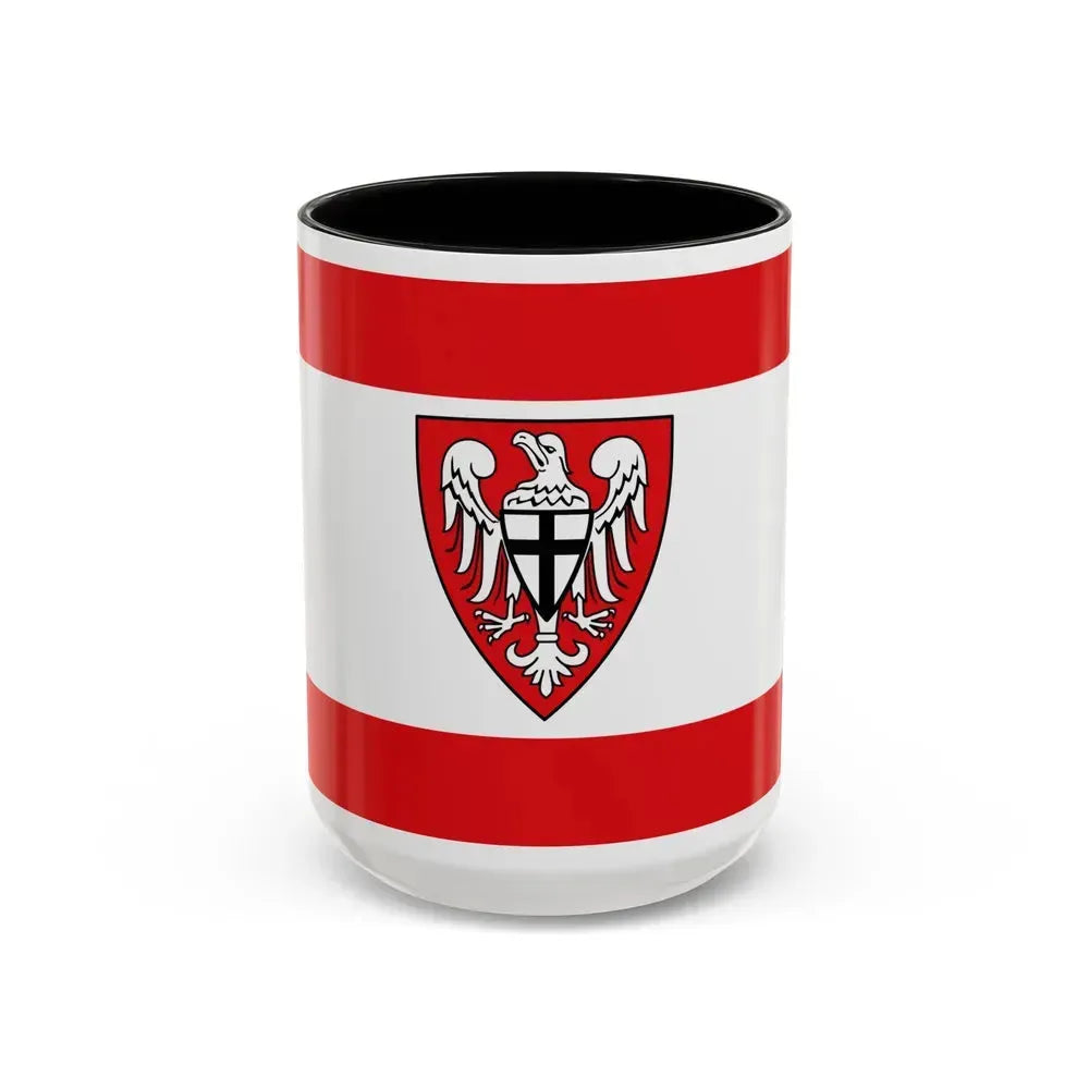 Flag of Hochsauerlandkreis Germany - Accent Coffee Mug 15oz Black - Go Mug Yourself