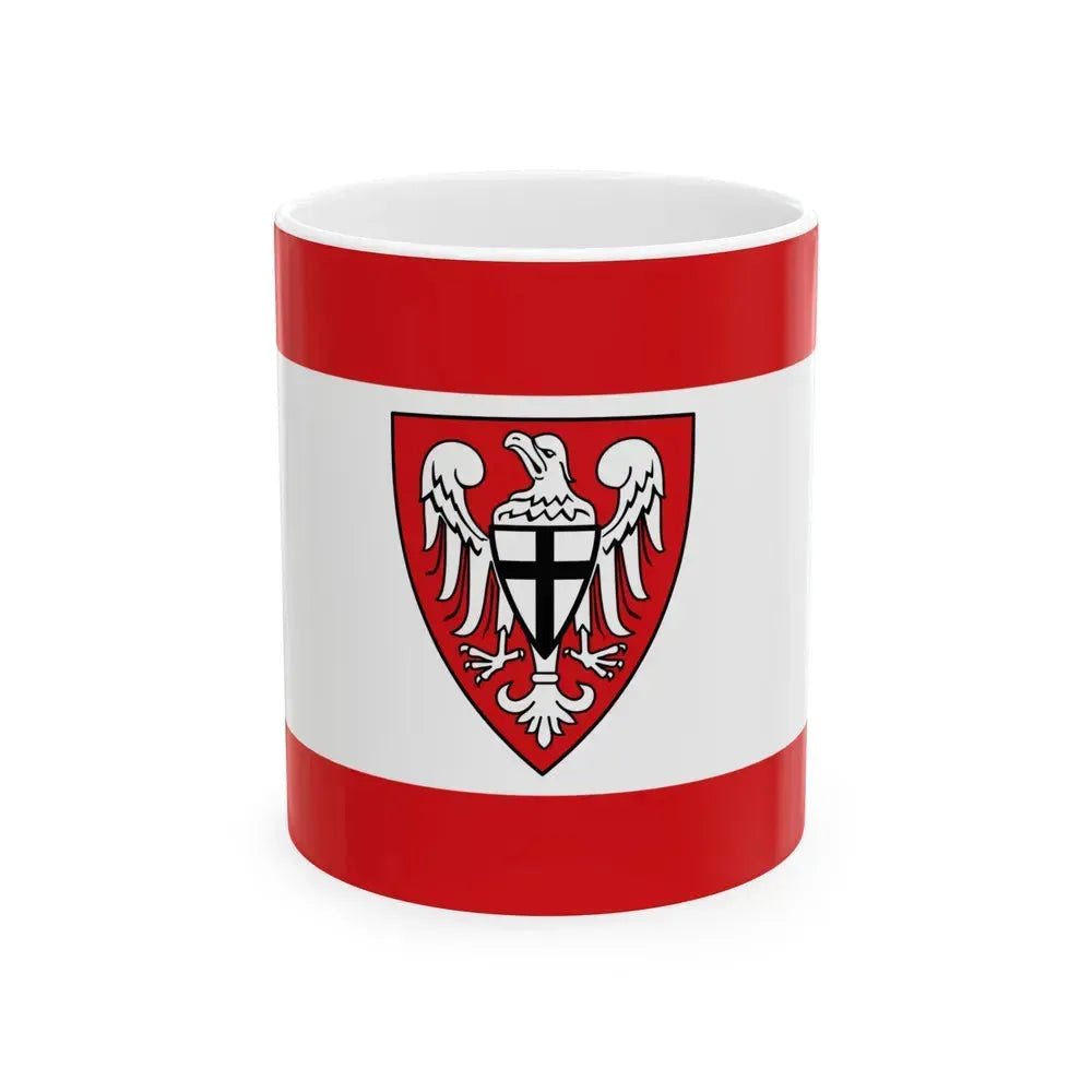 Flag of Hochsauerlandkreis Germany - White Coffee Mug 11oz - Go Mug Yourself