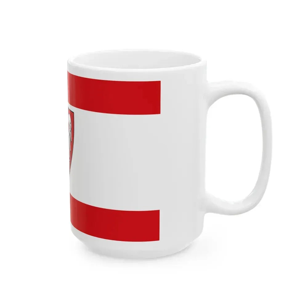 Flag of Hochsauerlandkreis Germany - White Coffee Mug - Go Mug Yourself