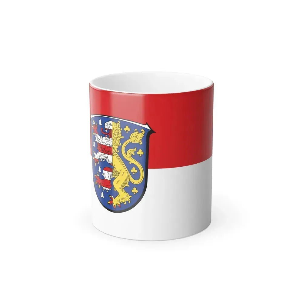 Flag of Hochtaunuskreis Germany - Color Changing Coffee Mug 11oz - Go Mug Yourself