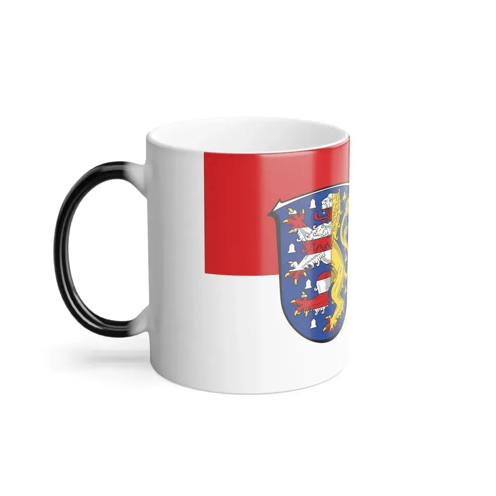 Flag of Hochtaunuskreis Germany - Color Changing Coffee Mug - Go Mug Yourself
