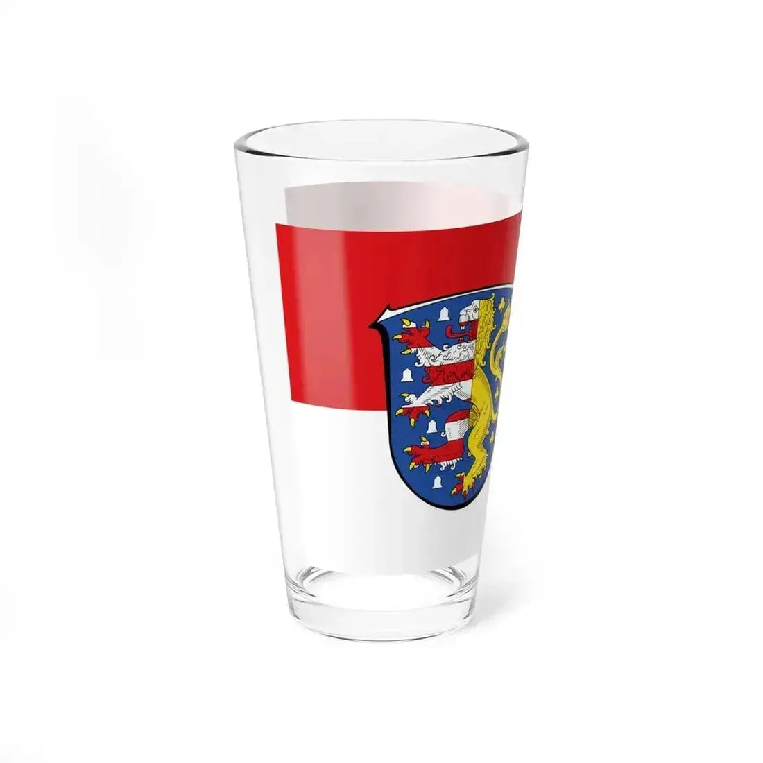 Flag of Hochtaunuskreis Germany - Pint Glass 16oz - Go Mug Yourself