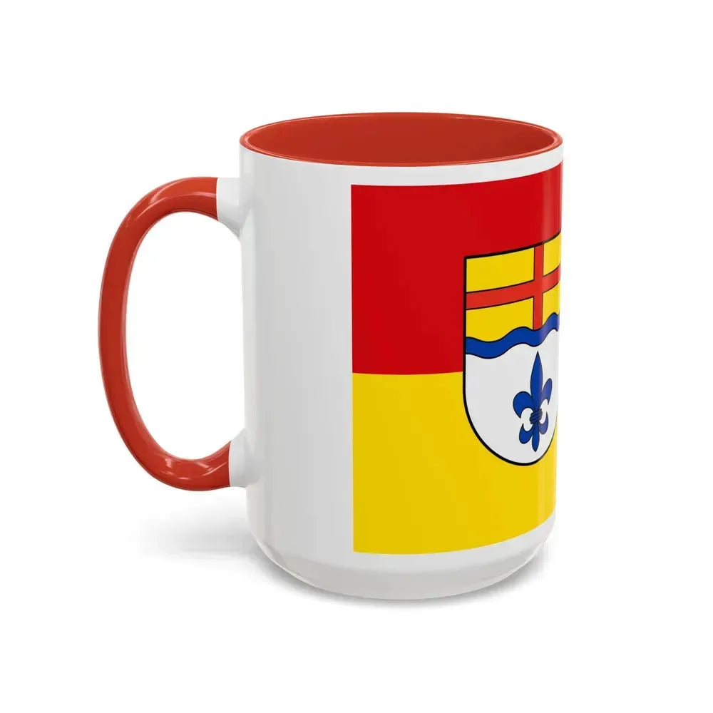 Flag of Hoexter Germany - Accent Coffee Mug - Go Mug Yourself