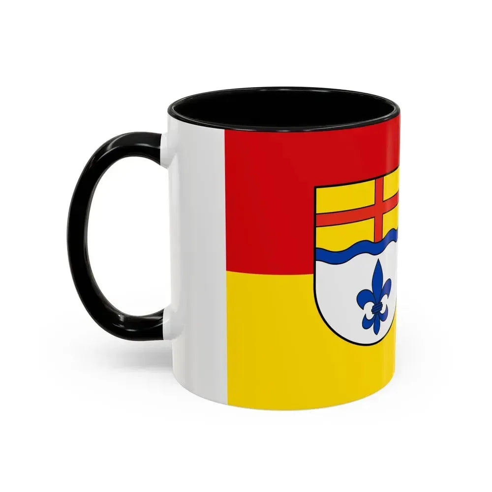 Flag of Hoexter Germany - Accent Coffee Mug - Go Mug Yourself